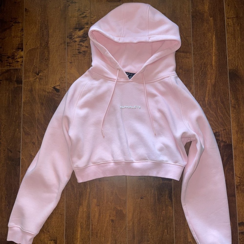 Alphalete Crop Hoodie - Medium